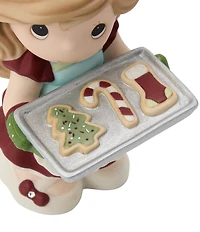 Precious Moments Dated 2026 Girl With Cookie Tray Figurine