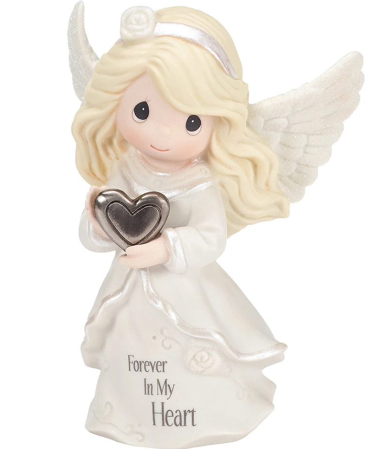 Precious Moments Forever In My Heart Memorial Angel Figurine