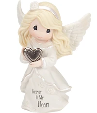 Precious Moments Forever In My Heart Memorial Angel Figurine