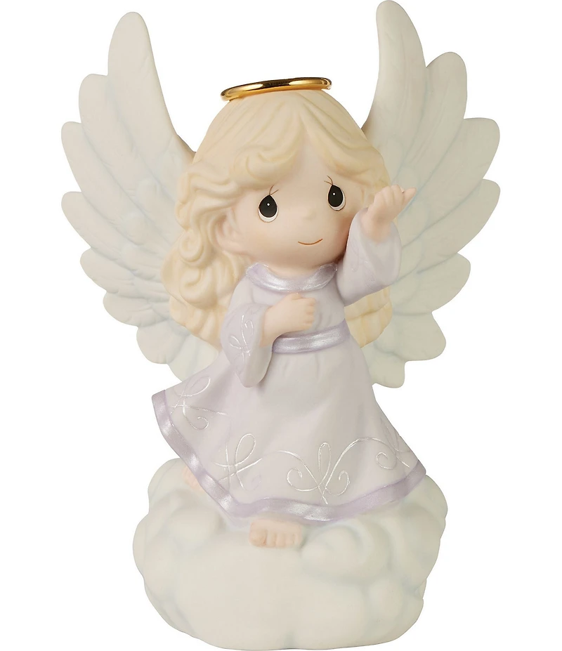 Precious Moments May The Angels Lead You Into Paradise Bereavement Angel Figurine
