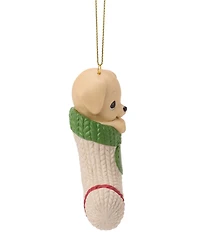 Precious Moments Paw-fectly Cozy Dog Dated 2026 Hanging Ornament