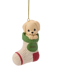 Precious Moments Paw-fectly Cozy Dog Dated 2026 Hanging Ornament