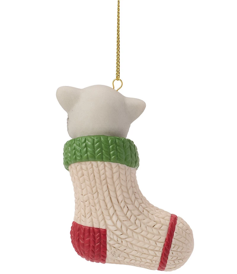 Precious Moments Purr-fectly Cozy Cat Dated 2026 Hanging Ornament