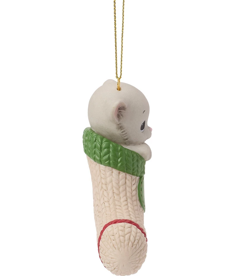 Precious Moments Purr-fectly Cozy Cat Dated 2026 Hanging Ornament