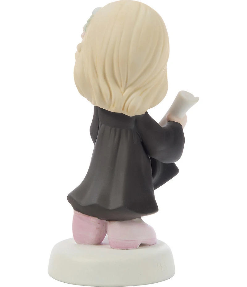 Precious Moments #double;The Future Belongs To You#double; Graduation Girl Porcelain Figurine