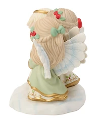 Precious Moments Trio of Angels Holding #double;HOPE#double; Sign Limited Edition Figurine