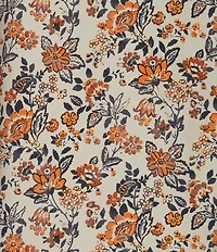 Cremieux Premium Denim Floral Short Sleeve Woven Shirt