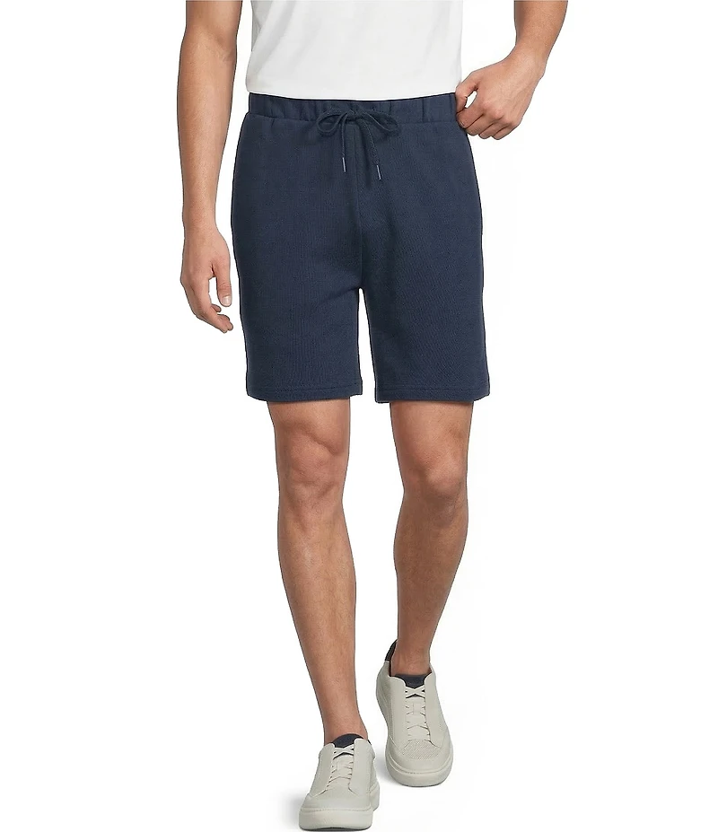 Cremieux Premium Denim Solid Soft Knit 7#double; Inseam Shorts