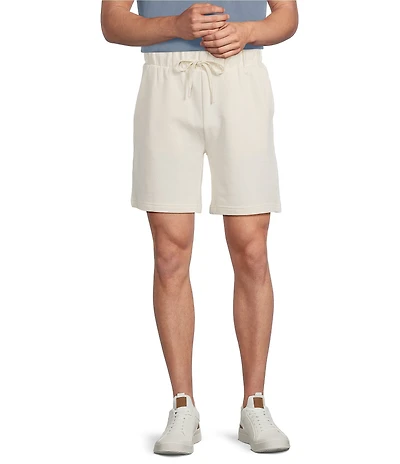 Cremieux Premium Denim Solid Soft Knit 7#double; Inseam Shorts