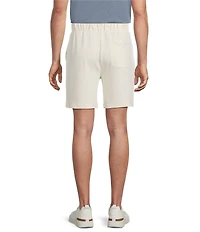 Cremieux Premium Denim Solid Soft Knit 7#double; Inseam Shorts