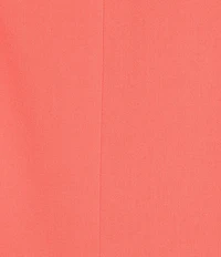 Preston & York Alyssa Notch Lapel Long Sleeve One Button Crepe Blazer