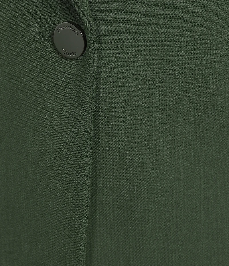 Preston & York Alyssa Notch Lapel Long Sleeve One Button Crepe Blazer