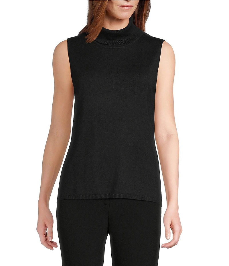 Preston & York Bailey Sleeveless Turtleneck Sweater