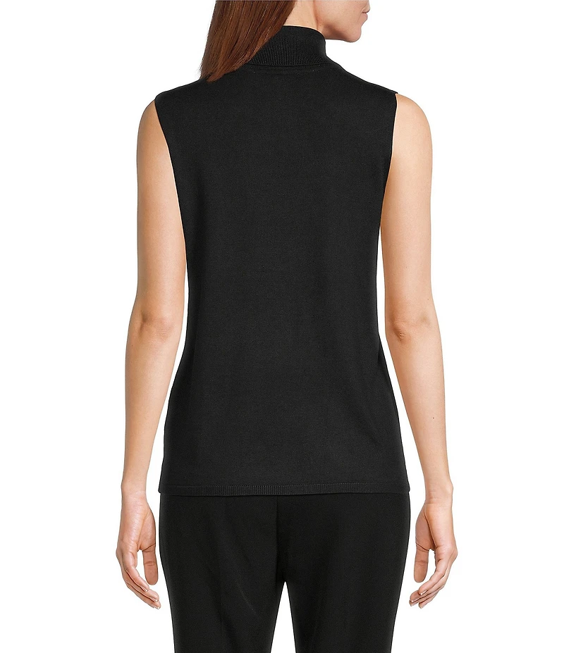 Preston & York Bailey Sleeveless Turtleneck Sweater