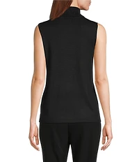 Preston & York Bailey Sleeveless Turtleneck Sweater