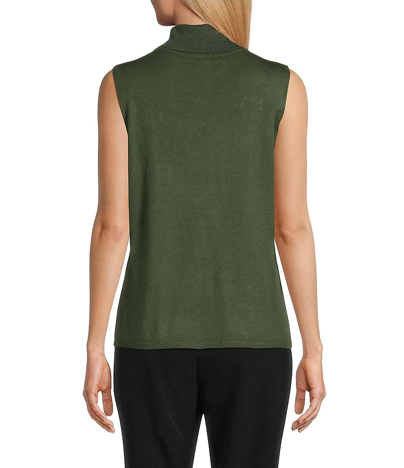 Preston & York Bailey Sleeveless Turtleneck Sweater