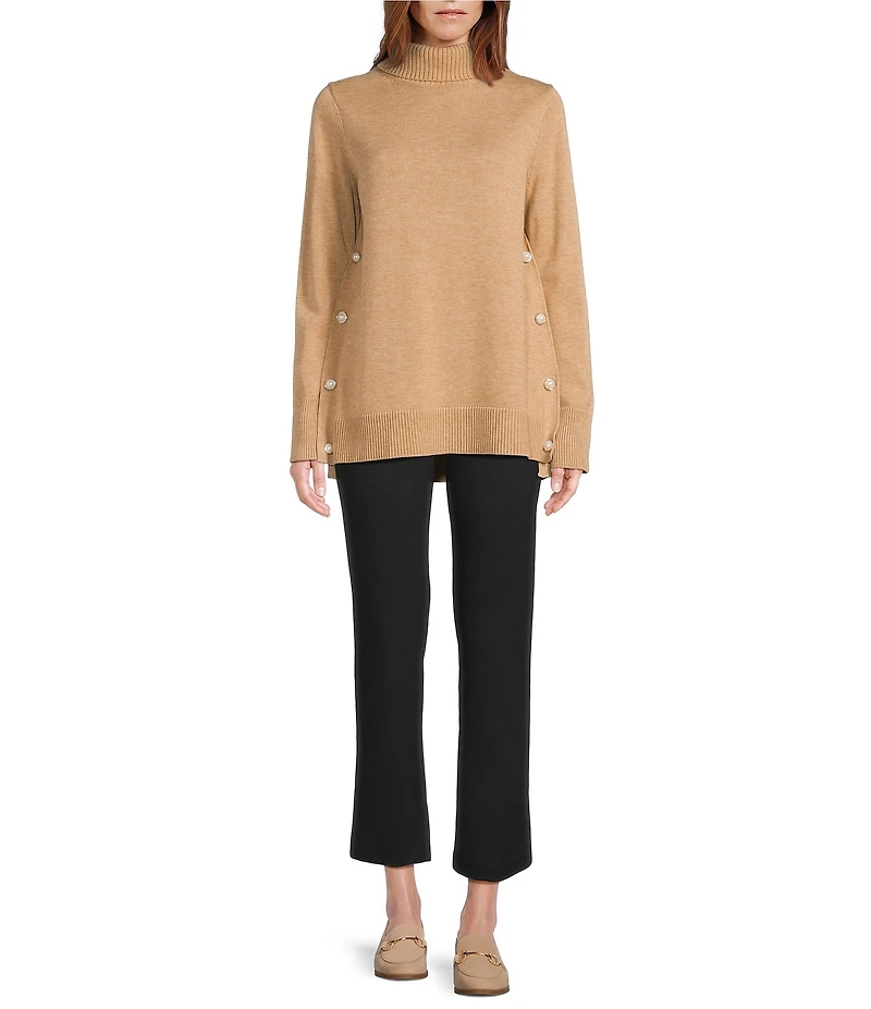 Preston & York Belle Turtleneck Long Sleeve Sweater