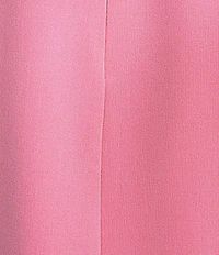 Preston & York Betty Round Neckline Long Sleeve Stretch Crepe Feather Blouse