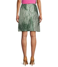 Preston & York Dalia Mikado A-Line Skirt
