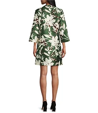 Preston & York Gladys Floral V-Neckline Dress