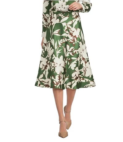 Preston & York Janet Coordinating Printed Mikado Midi Skirt