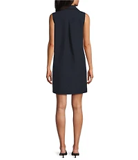 Preston & York Jenna Collared Sleeveless Dress