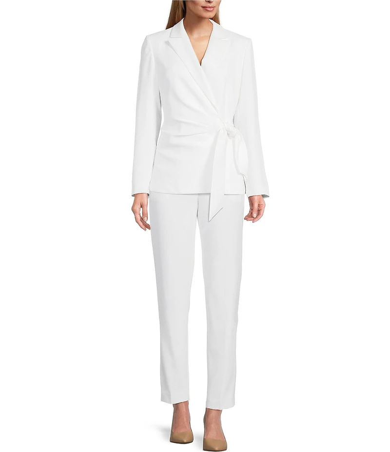 Preston & York Martha Wrap Crepe Jacket