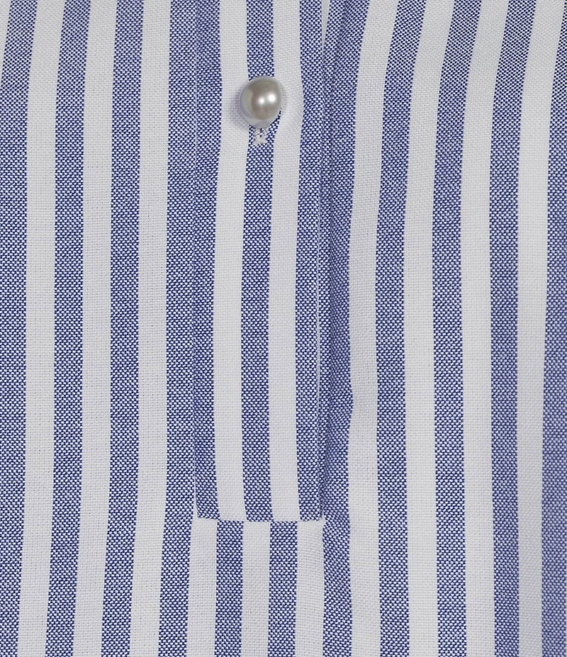 Preston & York Placket Button Sleeveless Collar Jenna Dress