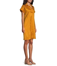 Preston & York Sheath Collar Short Sleeve Carson Dress