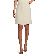 Preston & York Sheila Tweed Pencil Skirt