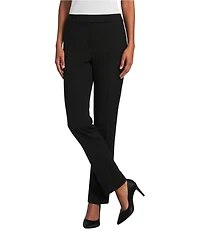 Preston & York Flat Front Slim Straight Leg Pants