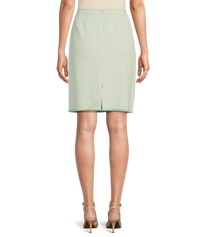 Preston & York Tamara Boucle Pencil Skirt