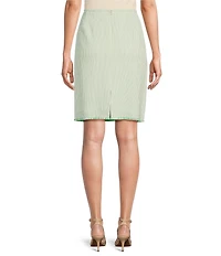 Preston & York Tamara Boucle Pencil Skirt