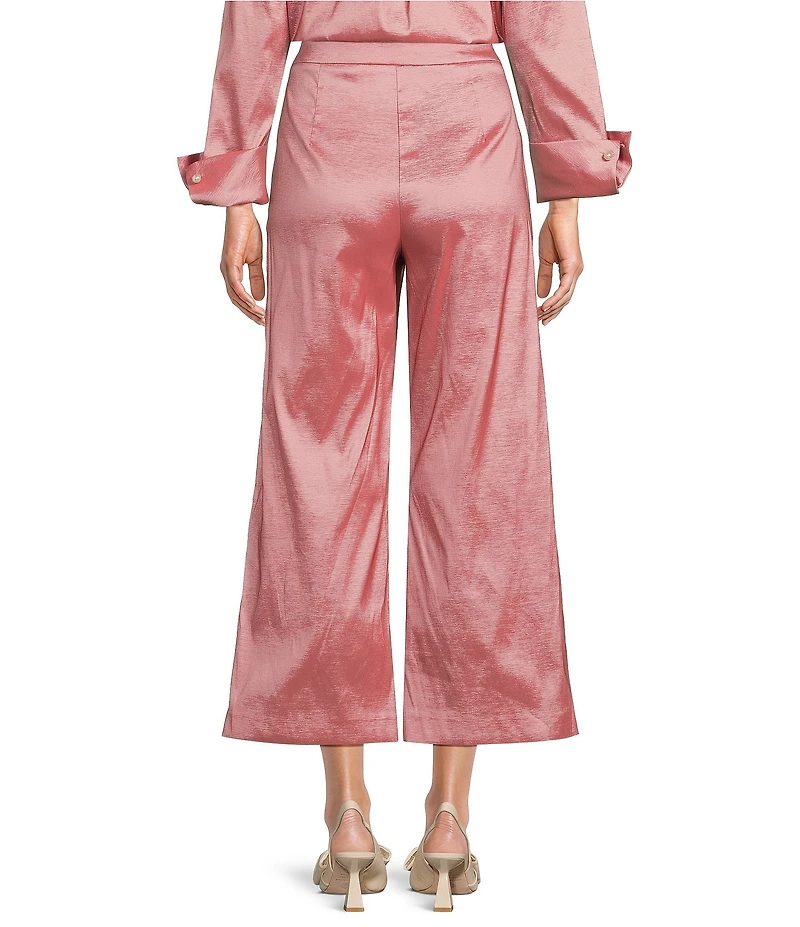 Preston & York Thea Stretch Taffeta Cropped Pants