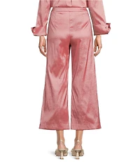 Preston & York Thea Stretch Taffeta Cropped Pants
