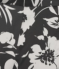 Preston & York Trudie Printed Satin Wide Leg Pants