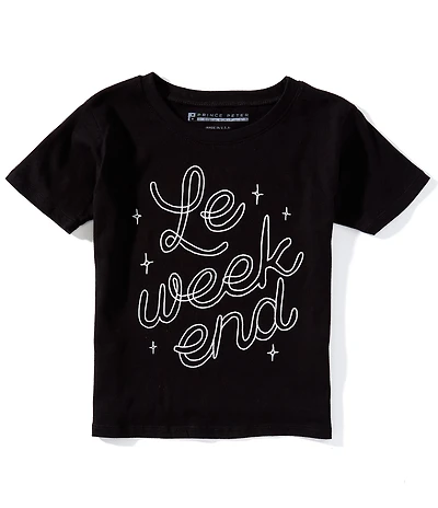 Prince Peter Big Girls Le Wknd Short Sleeve T-Shirt