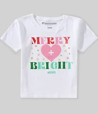 Prince Peter Big Girls Merry Bright Short Sleeve T-Shirt