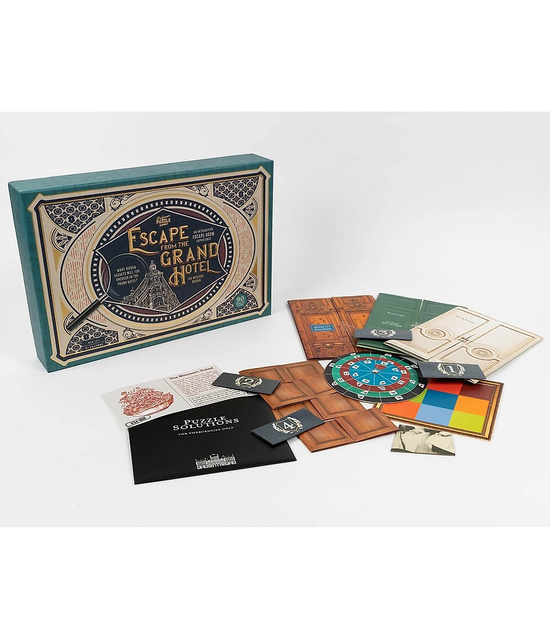 Professor Puzzle Escape From Grand Hotel Escape Room Game