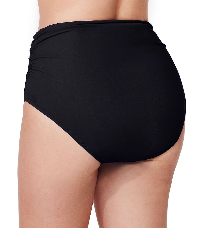 Profile by Gottex Tutti Frutti Side Shirred High Waist Swim Bottom