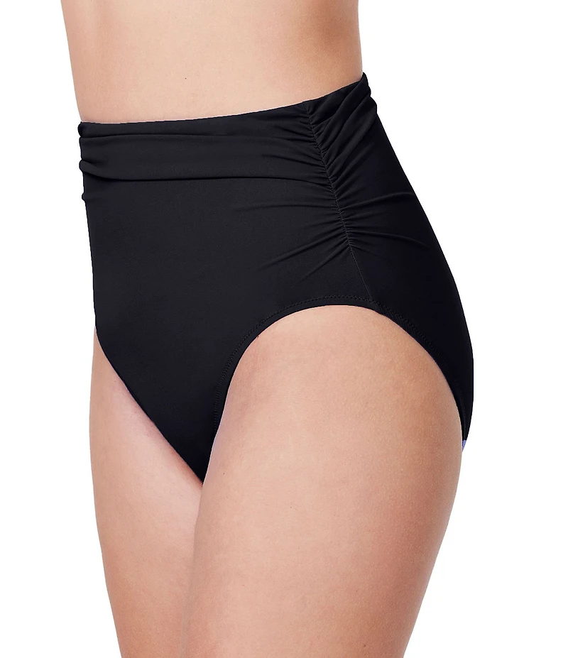 Profile by Gottex Tutti Frutti Side Shirred High Waist Swim Bottom
