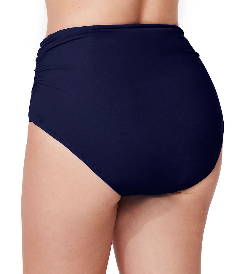 Profile by Gottex Tutti Frutti Side Shirred High Waist Swim Bottom