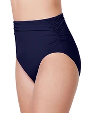 Profile by Gottex Tutti Frutti Side Shirred High Waist Swim Bottom