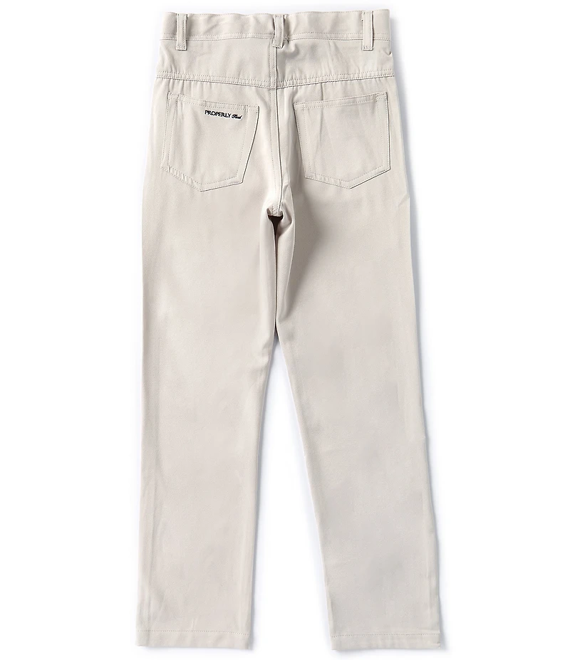 Properly Tied Big Boys 8-16 Solid Fairway Performance Pants
