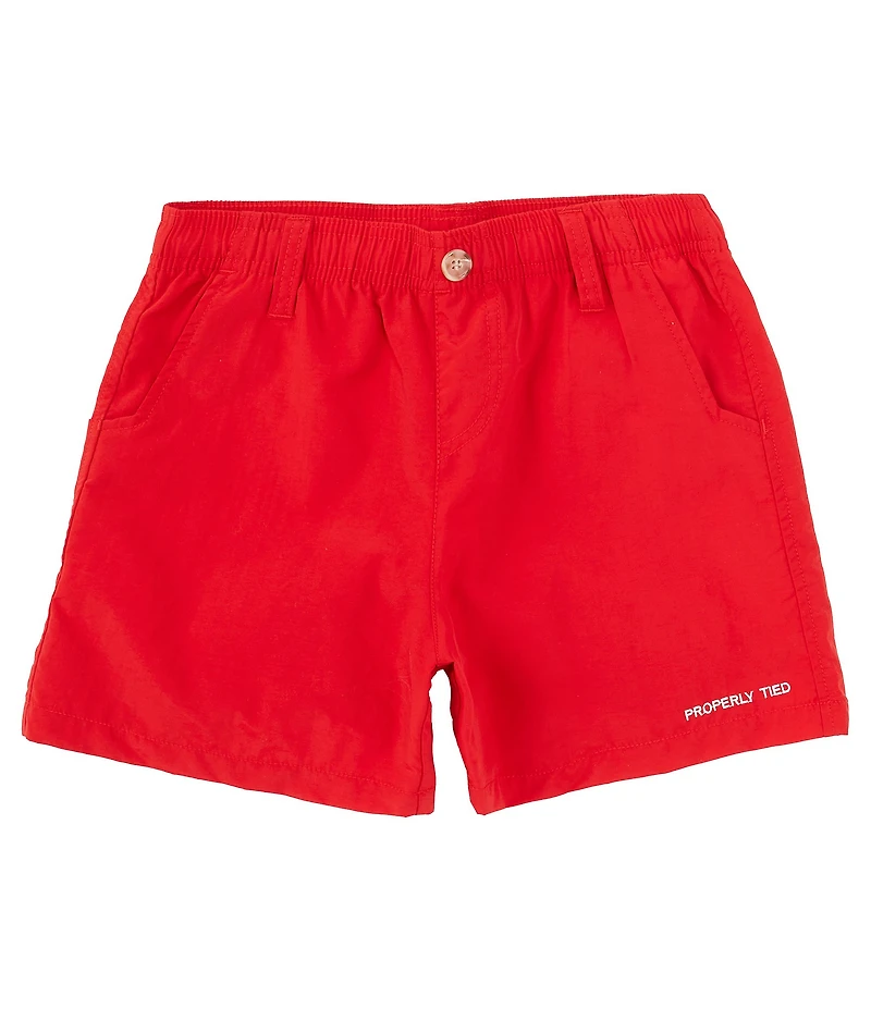 Properly Tied Big Boys' Pull-On Mallard Shorts