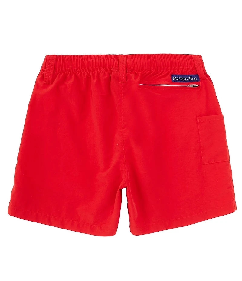 Properly Tied Big Boys' Pull-On Mallard Shorts