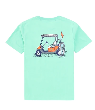 Properly Tied Big Boys Short Sleeve Country Club Graphic T-Shirt
