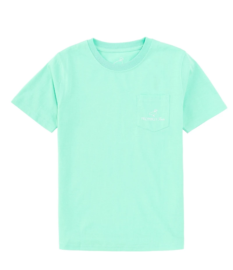 Properly Tied Big Boys Short Sleeve Country Club Graphic T-Shirt