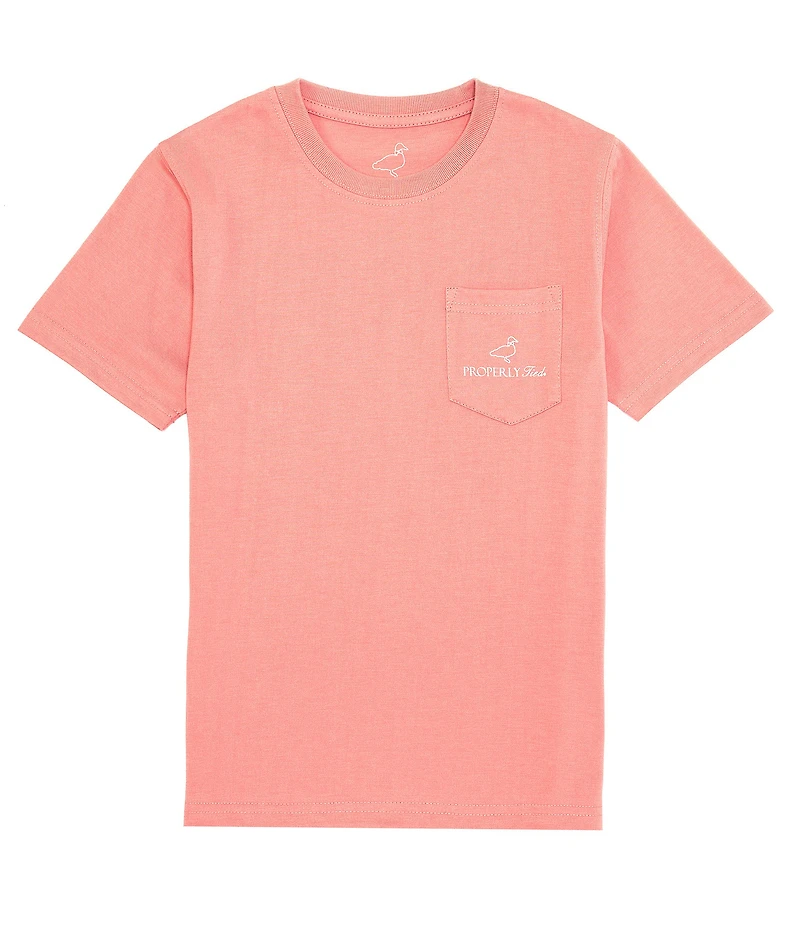 Properly Tied Big Boys Short Sleeve Duck T-Shirt