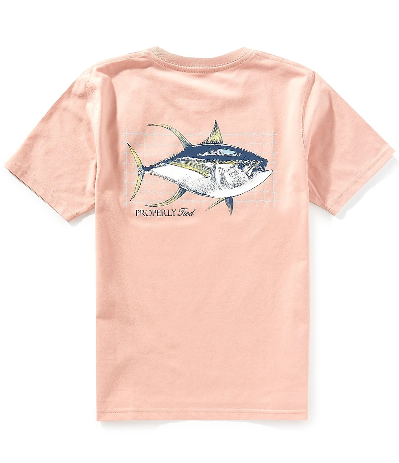 Properly Tied Big Boys Tuna Short Sleeve T-Shirt